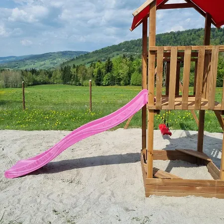 Pod Gwiazdami - Sauna, Jacuzzi, Basen Village de vacances Klimkówka