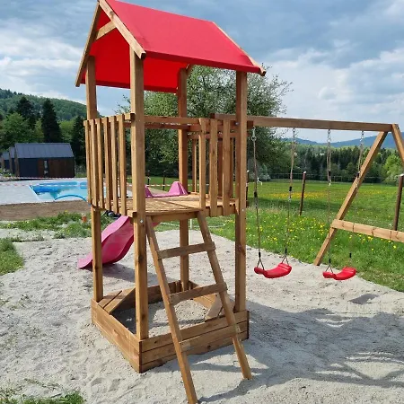 Parco vacanze Pod Gwiazdami - Sauna, Jacuzzi, Basen Klimkówka