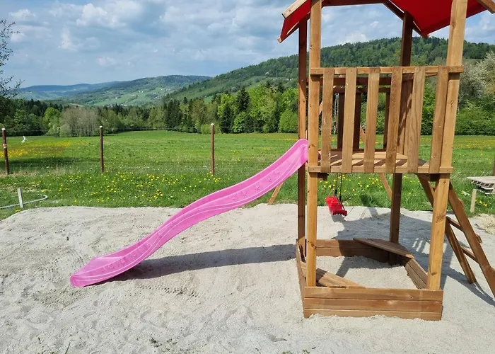 Pod Gwiazdami - Sauna, Jacuzzi, Basen Parco vacanze Klimkówka